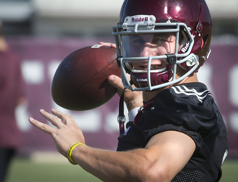 Texas A&M fall practice